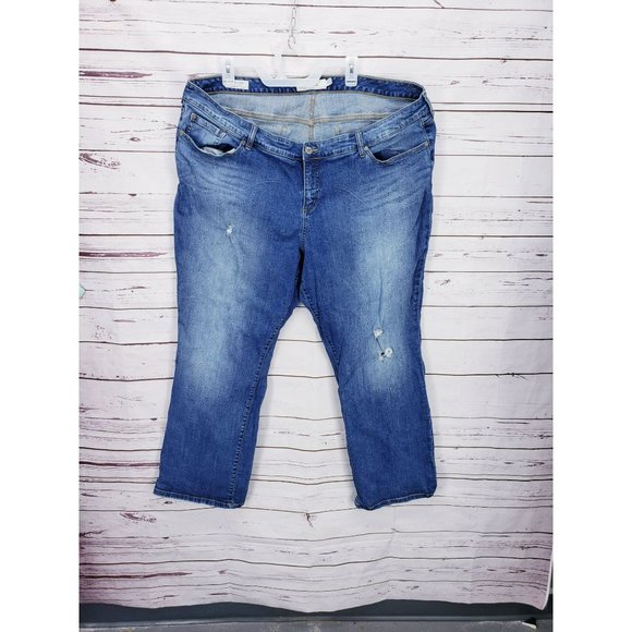 Torrid Relaxed Boot Distressed Size 24 Jeans - Picture 8 of 8